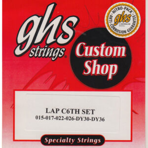 Für C6th-Stimmung, Stärken: 015 017 022 026 DY30 DY36