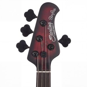 Sterling by Music Man Stingray Ray34 "Dark Scarlet Burst"