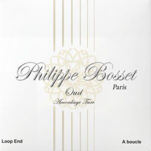 Oud Turkish tuning Set, 11-String, silver/clear nylon, Loop End Normal Tension Stärken: .022/.022 – .028/.028 – .025w/.025w – .028w/.028w – .032w/.032w – .041w