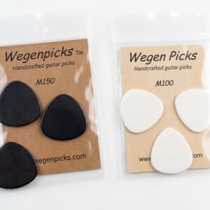 M250, 2.5mm dickes Dreieckpick mit abgerundeten Ecken, speziell designt für Mandoline